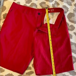 Adidas Climalite Red Shorts 36Waist